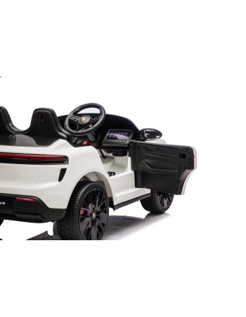 Ηλεκτροκίνητο παιδικό αυτοκίνητο Licensed Porsche Macan 12V σε λευκό