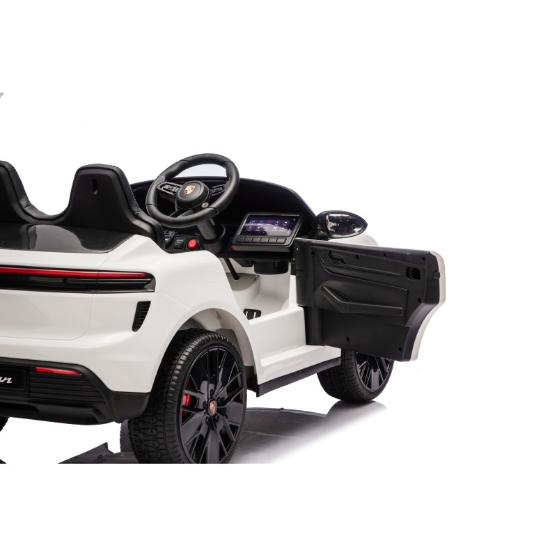 Ηλεκτροκίνητο παιδικό αυτοκίνητο Licensed Porsche Macan 12V σε λευκό