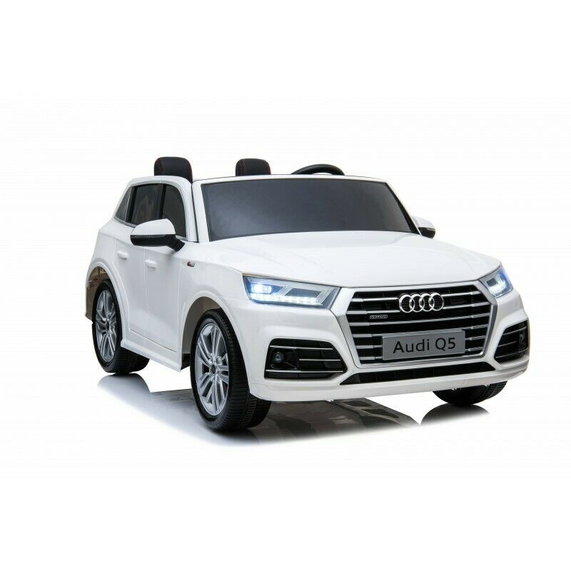 Ηλεκτροκίνητο Παιδικό Αυτοκίνητο AUDI Q5 διθέσιο License με δερμάτινο κάθισμα και ελαστικά 24V R/C Λευκό Two seats Ηλεκτροκίνητο Παιδικό Αυτοκίνητο AUDI Q5 διθέσιο License με δερμάτινο κάθισμα και ελαστικά 24V R/C Λευκό Two seats