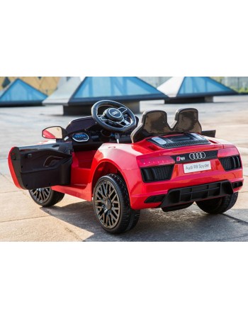 Ηλεκτροκίνητο Παιδικό Αυτοκίνητο Licensed Audi R8 Spyder 12V Κόκκινο