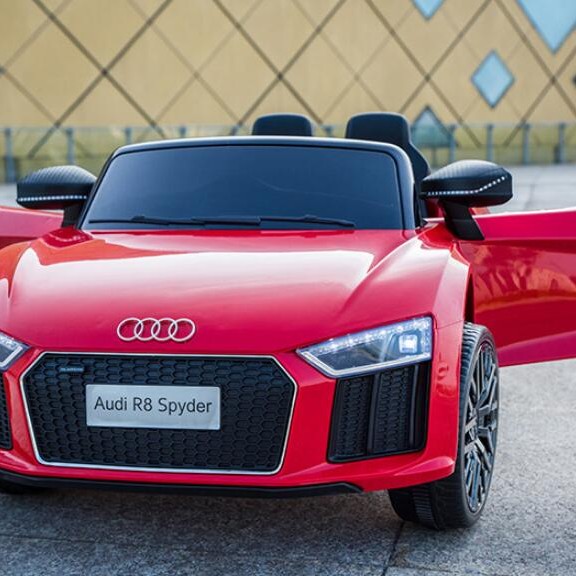 Ηλεκτροκίνητο Παιδικό Αυτοκίνητο Licensed Audi R8 Spyder 12V Κόκκινο