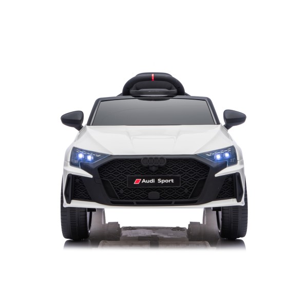 Kid electric car Licensed Audi RS3 12V in white color