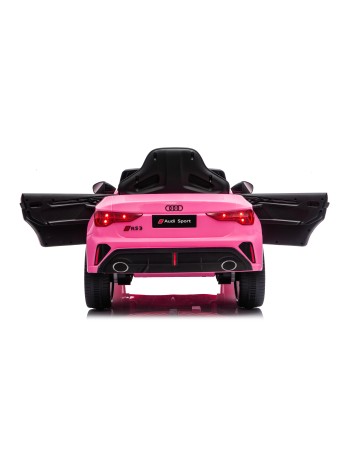 Ηλεκτροκίνητο παιδικό αυτοκίνητο Licensed Audi RS3 12V ροζ