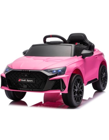 Ηλεκτροκίνητο παιδικό αυτοκίνητο Licensed Audi RS3 12V ροζ