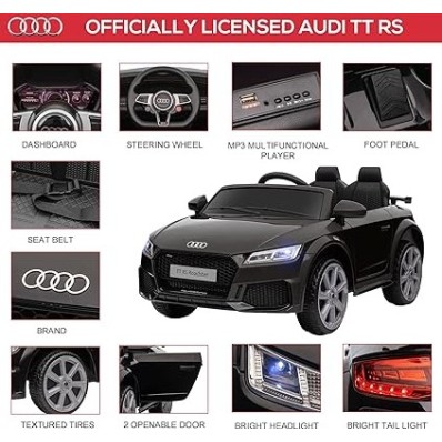 Ηλεκτροκίνητο Παιδικό Αυτοκίνητο Licensed Audi TT RS Roadster 12V μπλε