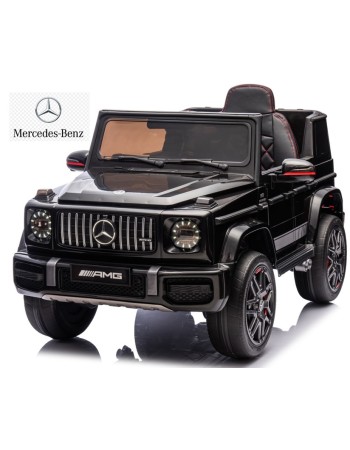 Ηλεκτρικό παιδικό αυτοκίνητο Mercedes benz G63 AMG Πρωτότυπο με MP3 12V Black BJ0002-BL