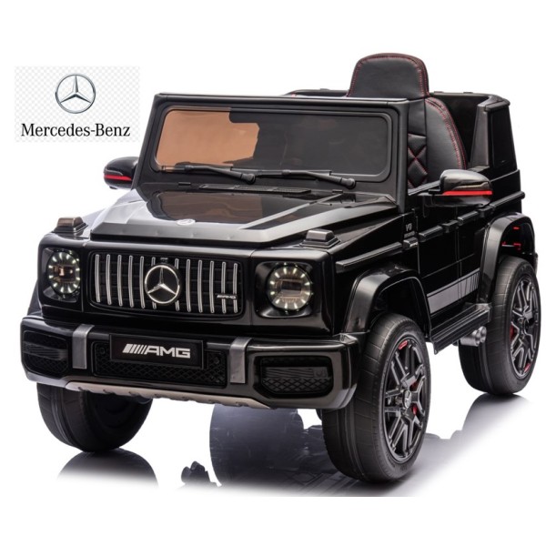 Ηλεκτρικό παιδικό αυτοκίνητο Mercedes benz G63 AMG Πρωτότυπο με MP3 12V Black BJ0002-BL