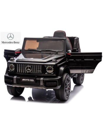 Ηλεκτρικό παιδικό αυτοκίνητο Mercedes benz G63 AMG Πρωτότυπο με MP3 12V Black BJ0002-BL