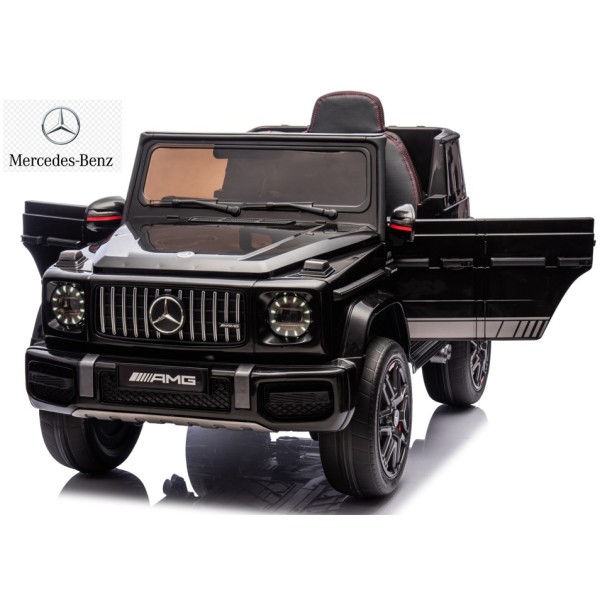 Ηλεκτρικό παιδικό αυτοκίνητο Mercedes benz G63 AMG Πρωτότυπο με MP3 12V Black BJ0002-BL