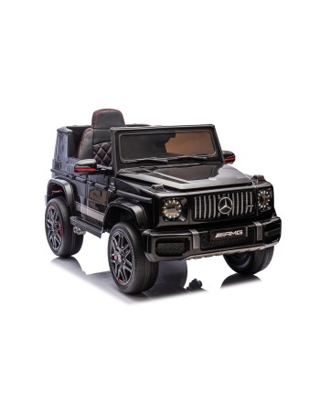 Ηλεκτρικό παιδικό αυτοκίνητο Mercedes benz G63 AMG Πρωτότυπο με MP3 12V Black BJ0002-BL