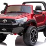 Ηλεκτροκίνητο Διθέσιο Παιδικό Αυτοκίνητο Licensed Toyota Hilux 12V Μπορντό