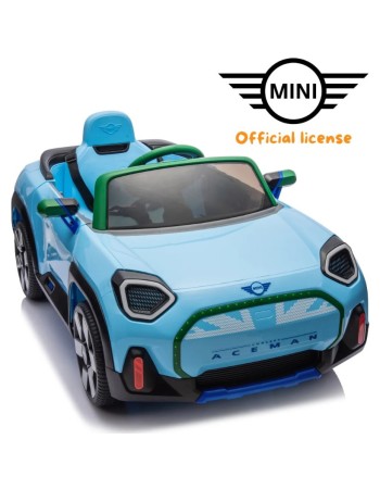 Kid Electric Car Licensed Mini concept Aceman 12v in blue color
