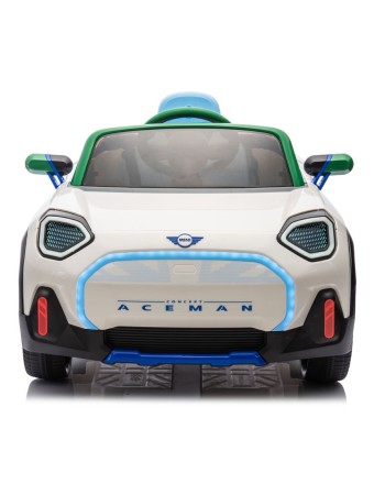 Kid Electric Car Licensed Mini concept Aceman 12v in white color