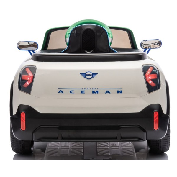 Ηλεκτροκίνητο Παιδικό Αυτοκίνητο Licensed Mini concept Aceman 12V σε λευκό