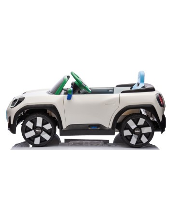 Kid Electric Car Licensed Mini concept Aceman 12v in white color