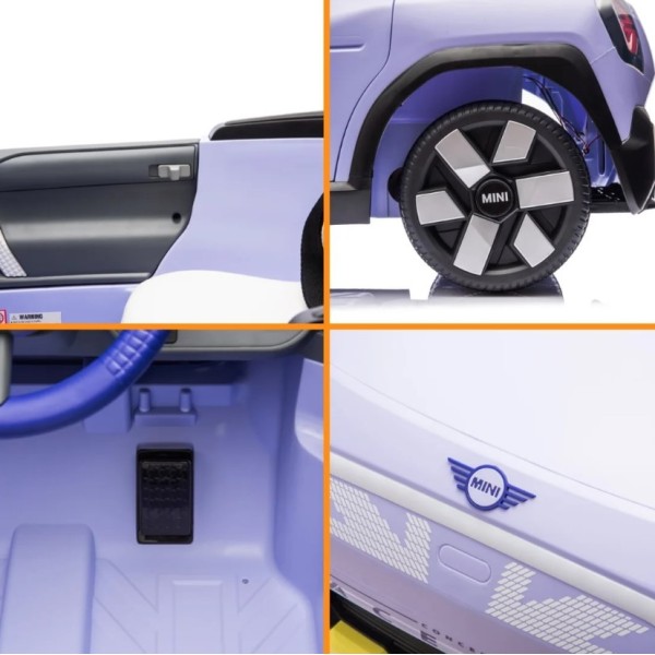 Ηλεκτροκίνητο Παιδικό Αυτοκίνητο Licensed Mini concept Aceman 12V σε μωβ Ηλεκτροκίνητο Παιδικό Αυτοκίνητο Licensed Mini concept Aceman 12V σε μωβ