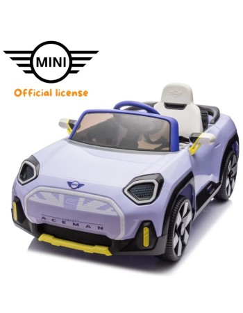 Kid Electric Car Licensed Mini concept Aceman 12v in purple color