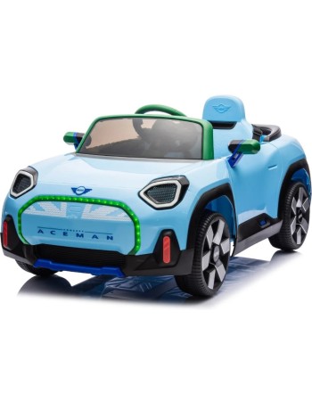 Kid Electric Car Licensed Mini concept Aceman 12v in blue color