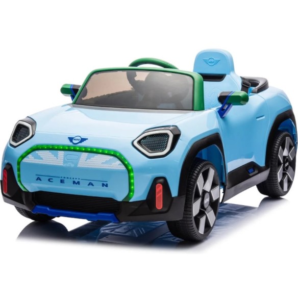 Kid Electric Car Licensed Mini concept Aceman 12v in blue color