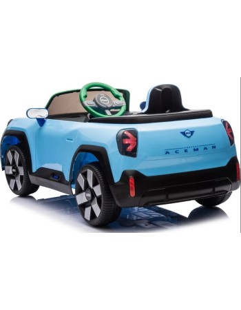 Kid Electric Car Licensed Mini concept Aceman 12v in blue color