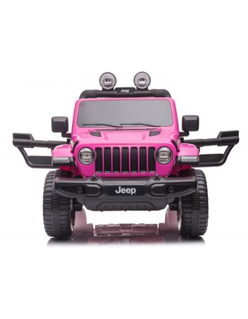 Ηλεκτροκίνητο Παιδικό Αυτοκίνητο Licensed Wrangler Rubicon Διθέσιο 12v ροζ