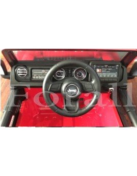 Ηλεκτροκίνητο Παιδικό Αυτοκίνητο Licensed Wrangler Rubicon Διθέσιο 12v Κόκκινο 