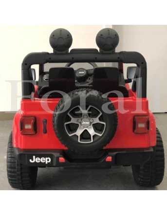 Ηλεκτροκίνητο Παιδικό Αυτοκίνητο Licensed Wrangler Rubicon Διθέσιο 12v Κόκκινο 