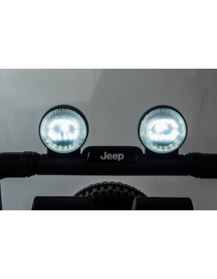Ηλεκτροκίνητο Παιδικό Αυτοκίνητο Licensed Wrangler Rubicon Διθέσιο 12v Λευκό 