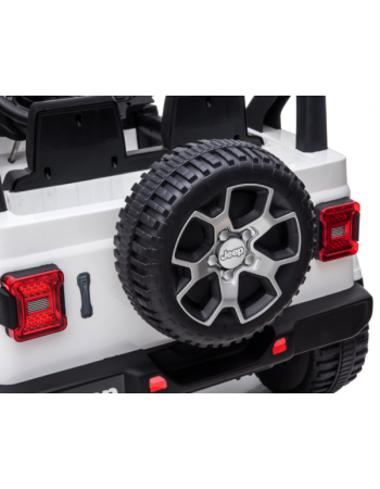 Ηλεκτροκίνητο Παιδικό Αυτοκίνητο Licensed Wrangler Rubicon Διθέσιο 12v Λευκό 