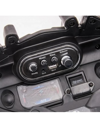 Ηλεκτροκίνητη παιδική μηχανή Διθέσια Licensed BMW F850 GS Police με ελαστικά EVA Λευκή