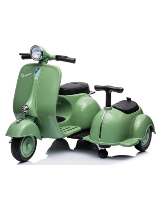 Ηλεκτροκίνητη παιδική Vespa Licensed 150 VL1T 6V σε πράσινο