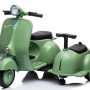 Ηλεκτροκίνητη παιδική Vespa Licensed 150 VL1T 6V σε πράσινο