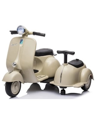 Ηλεκτροκίνητη παιδική Vespa Licensed 150 VL1T 6V σε μπεζ