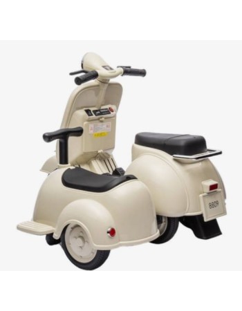 Ηλεκτροκίνητη παιδική Vespa Licensed 150 VL1T 6V σε μπεζ