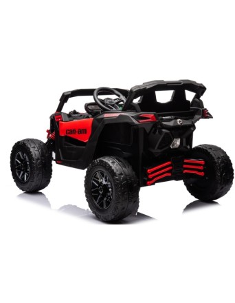 Ηλεκτροκίνητο παιδικό αυτοκίνητο Licensed Can AM Maverick UTV 12V σε κόκκινο