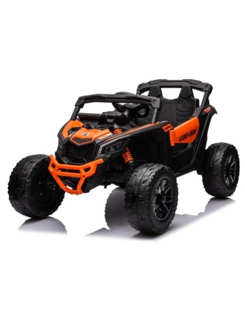 Ηλεκτροκίνητο παιδικό αυτοκίνητο Licensed Can AM Maverick UTV 12V σε πορτοκαλί