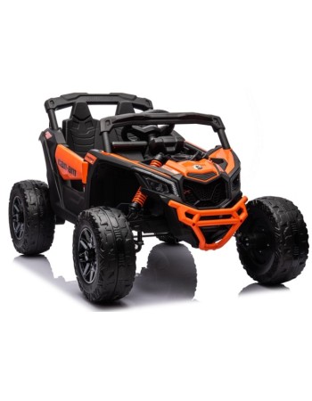 Ηλεκτροκίνητο παιδικό αυτοκίνητο Licensed Can AM Maverick UTV 12V σε πορτοκαλί