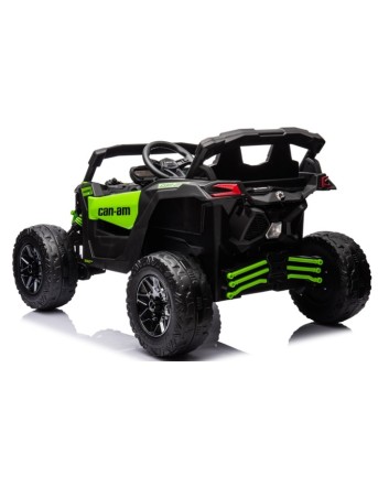 Ηλεκτροκίνητο παιδικό αυτοκίνητο Licensed Can AM Maverick UTV 12V σε πράσινο