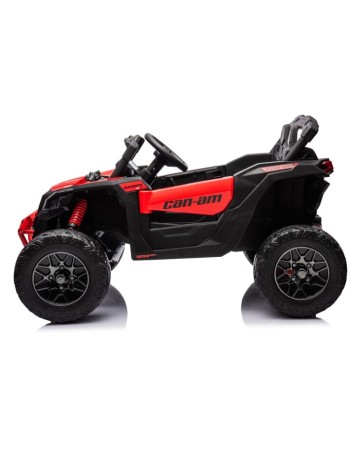 Ηλεκτροκίνητο παιδικό αυτοκίνητο Licensed Can AM Maverick UTV 12V σε κόκκινο