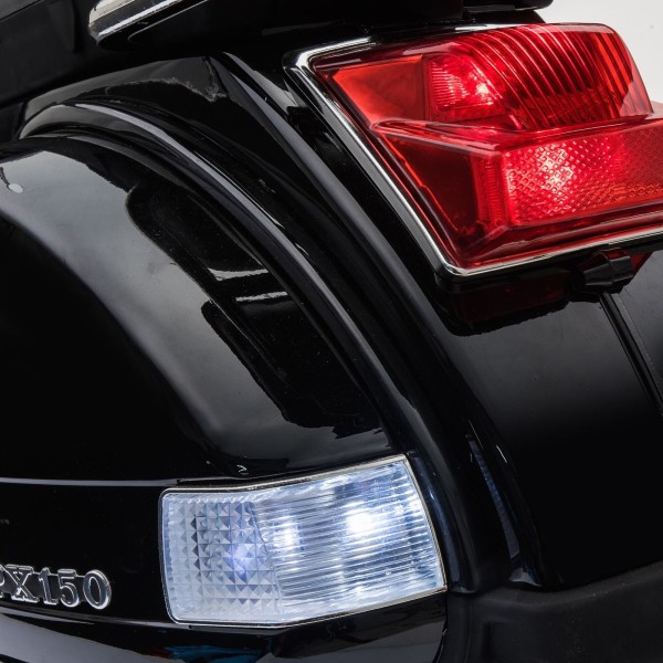 Ηλεκτροκίνητη Παιδική Vespa Licensed Piaggio Vintage 12V Μαύρη  Ηλεκτροκίνητη Παιδική Vespa Licensed Piaggio Vintage 12V Μαύρη