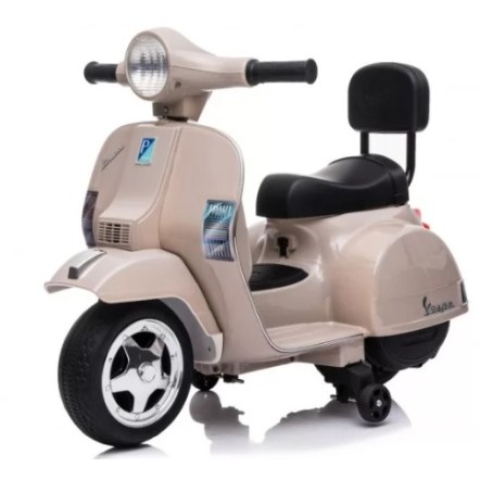 Ηλεκτροκίνητη παιδική Vespa Licensed PX150 6V σε μπεζ  Ηλεκτροκίνητη παιδική Vespa Licensed PX150 6V σε μπεζ