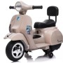 Ηλεκτροκίνητη παιδική Vespa Licensed PX150 6V σε μπεζ 