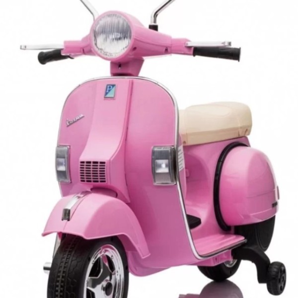 Ηλεκτροκίνητη Παιδική Vespa Licensed Piaggio Vintage 12V Ροζ  Ηλεκτροκίνητη Παιδική Vespa Licensed Piaggio Vintage 12V Ροζ