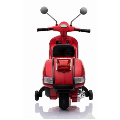 Ηλεκτροκίνητη Παιδική Vespa Licensed Piaggio Vintage 12V Κόκκινη 