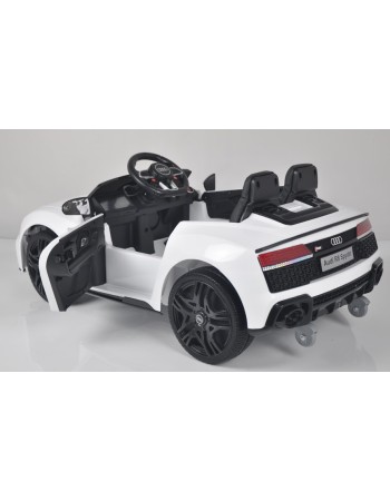 Ηλεκτροκίνητο Παιδικό Αυτοκίνητο Licensed Audi R8 spyder 12V λευκό