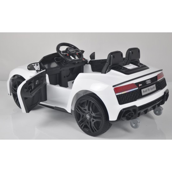Ηλεκτροκίνητο Παιδικό Αυτοκίνητο Licensed Audi R8 spyder 12V λευκό