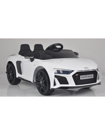 Ηλεκτροκίνητο Παιδικό Αυτοκίνητο Licensed Audi R8 spyder 12V λευκό