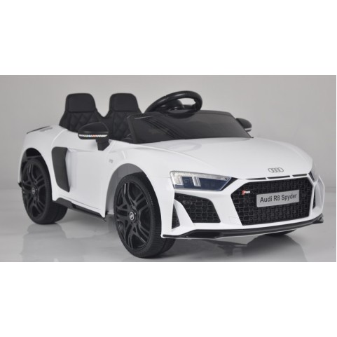 Ηλεκτροκίνητο Παιδικό Αυτοκίνητο Licensed Audi R8 spyder 12V λευκό
