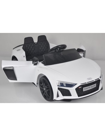 Ηλεκτροκίνητο Παιδικό Αυτοκίνητο Licensed Audi R8 spyder 12V λευκό