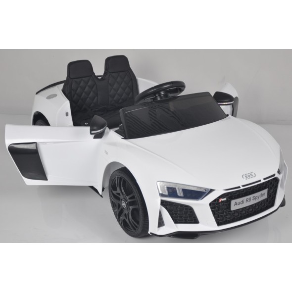 Ηλεκτροκίνητο Παιδικό Αυτοκίνητο Licensed Audi R8 spyder 12V λευκό